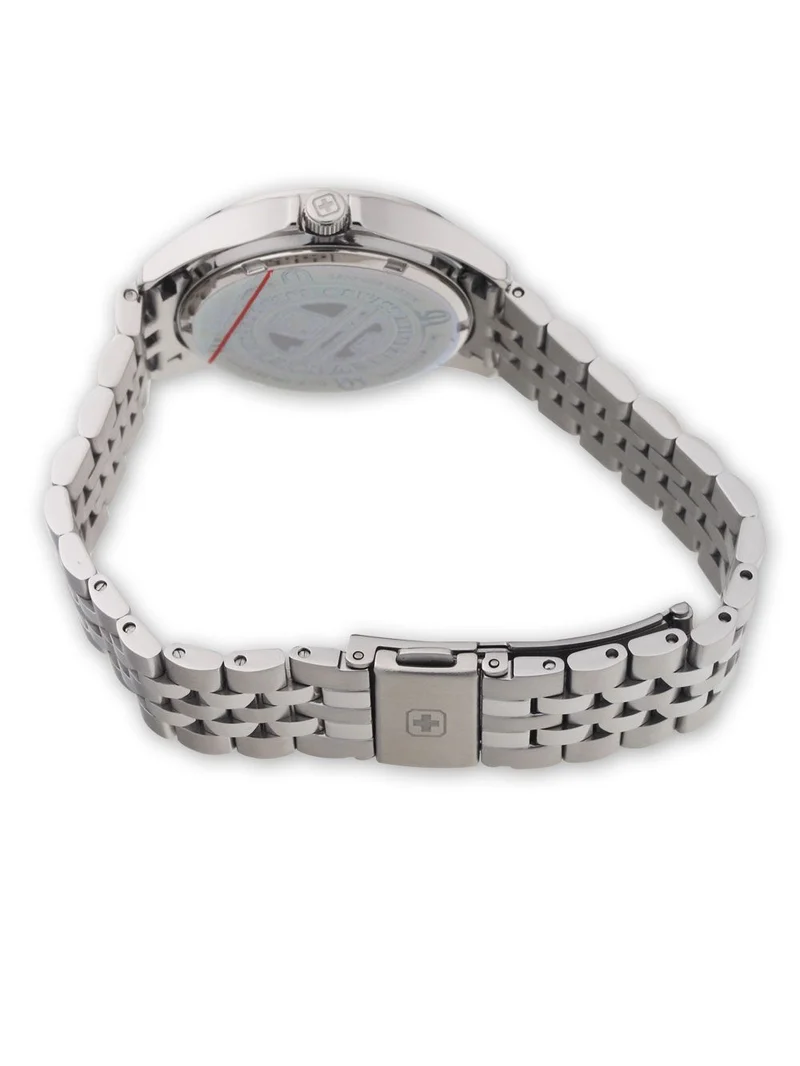 Swiss Military Hanowa Flagship Lady 06-7161.2.04.003 Damen Armbanduhr Weiß • 10 ATM Wasserdicht • Schweizer Quarzwerk