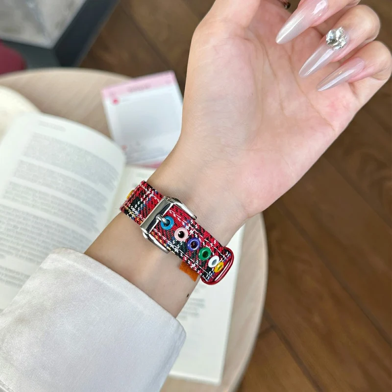 Wirklich Schön Apple Smartwatch Nylon Universell Armband