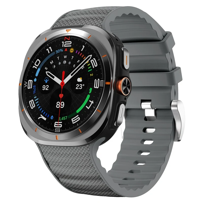 Absolut Stark Samsung Galaxy Watch Ultra 47mm Silikon Armband