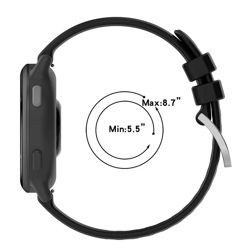 Super Elegant Garmin Approach S50 Silikon Armband