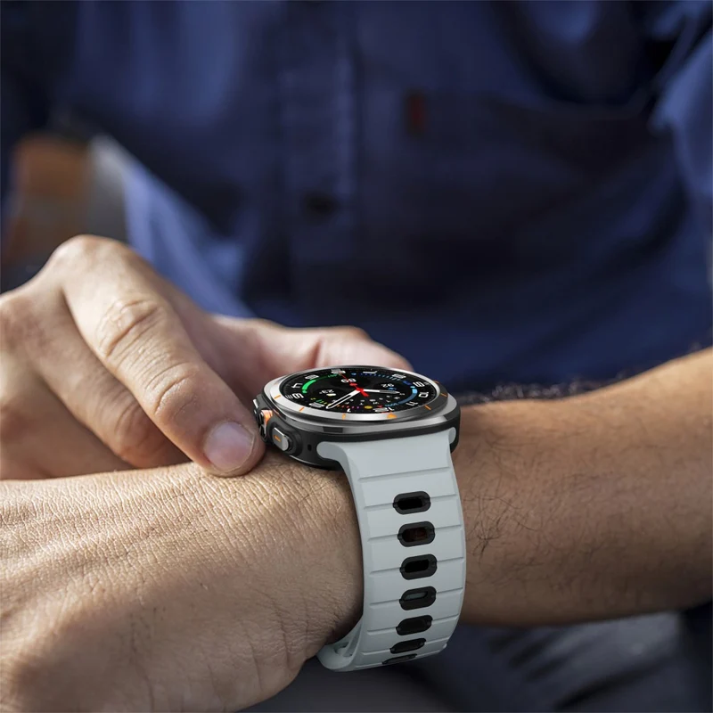 Mega Süß Samsung Galaxy Watch Ultra 47mm Silikon Armband