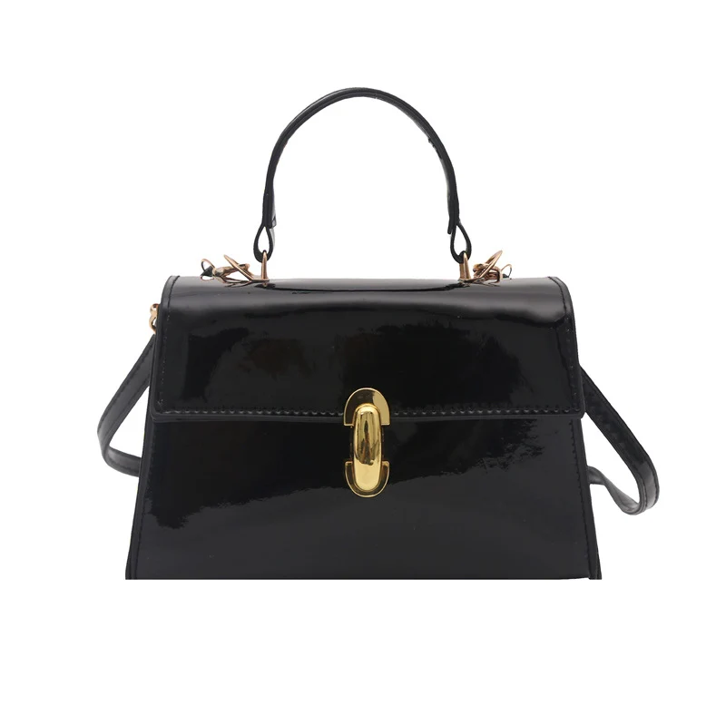 Luxuriöse Lackleder-Tasche
