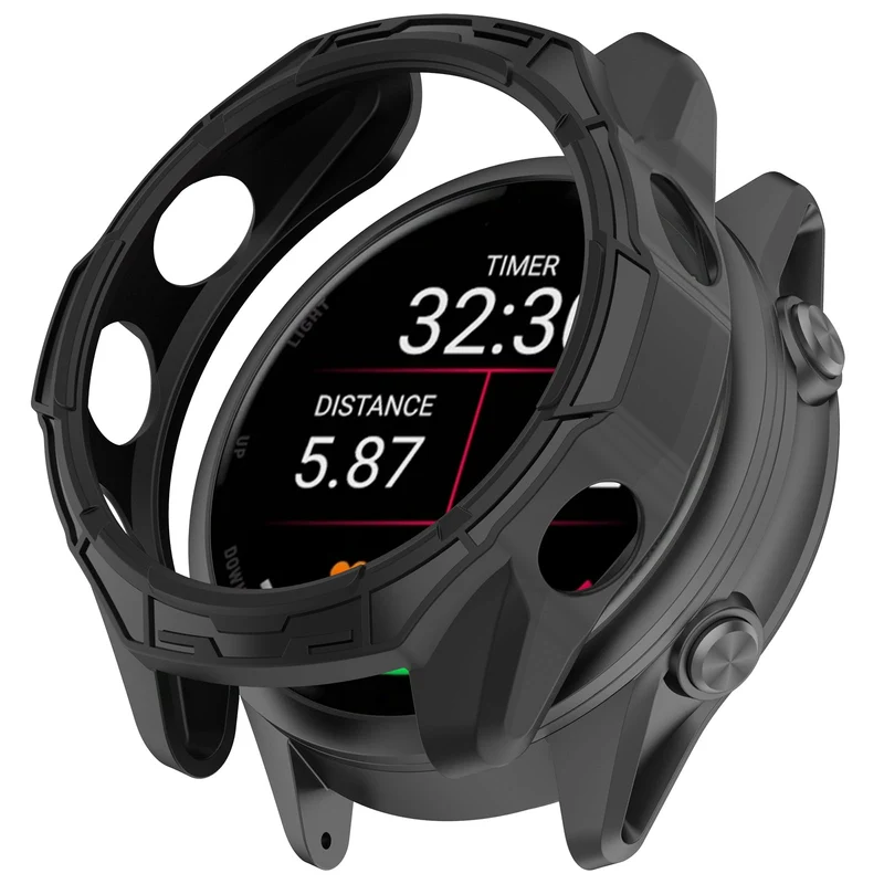 Garmin Forerunner 70 Rugged TPU Case (Black)