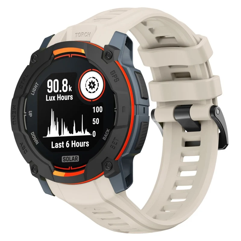 Unglaublich Ordentlich Garmin Instinct 3 AMOLED 50mm / Garmin Instinct 3 50mm Silikon Universell Armband