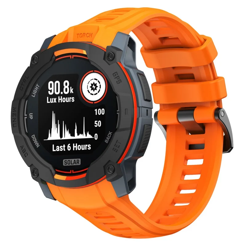 Unglaublich Ordentlich Garmin Instinct 3 AMOLED 50mm / Garmin Instinct 3 50mm Silikon Universell Armband