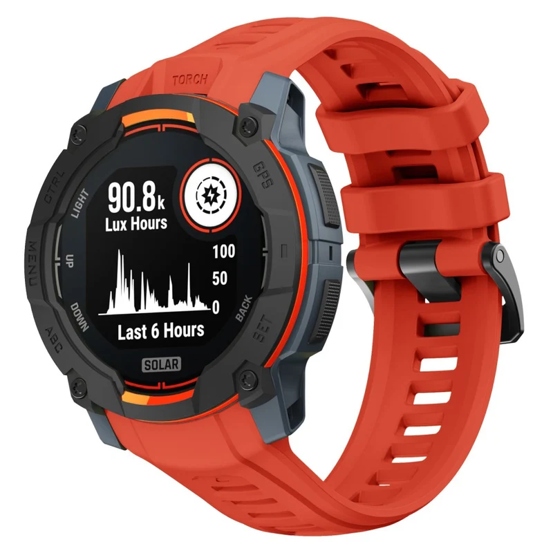 Unglaublich Ordentlich Garmin Instinct 3 AMOLED 50mm / Garmin Instinct 3 50mm Silikon Universell Armband