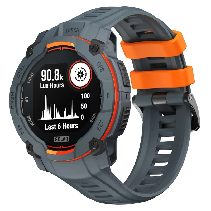 Unglaublich Ordentlich Garmin Instinct 3 AMOLED 50mm / Garmin Instinct 3 50mm Silikon Universell Armband