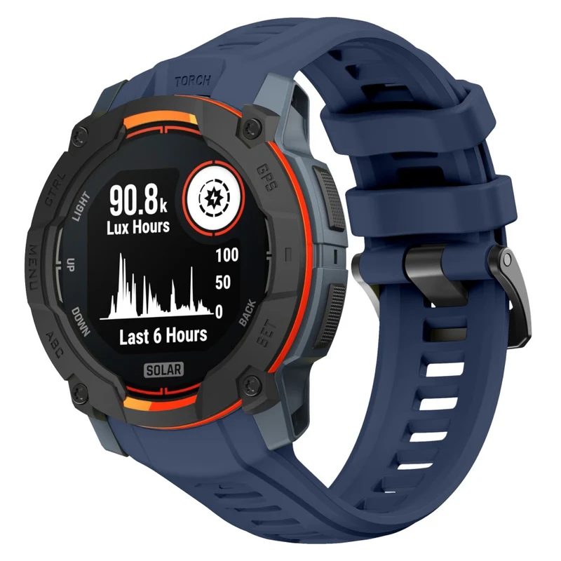 Sehr Haltbar Garmin Instinct 3 AMOLED 45mm / Garmin Instinct 3 45mm Silikon Universell Armband