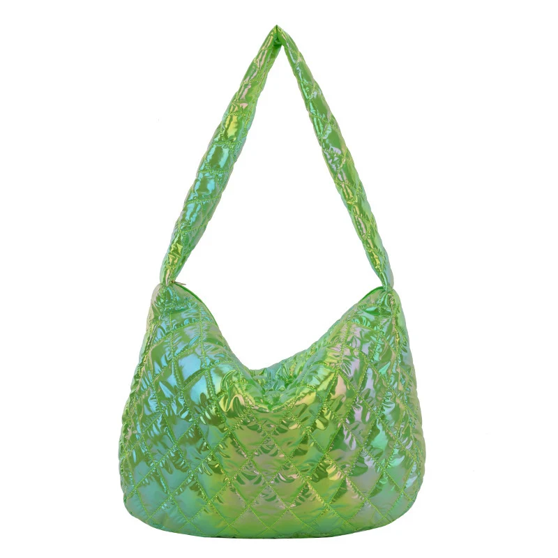 Iridescent gesteppte Hobo-Tasche