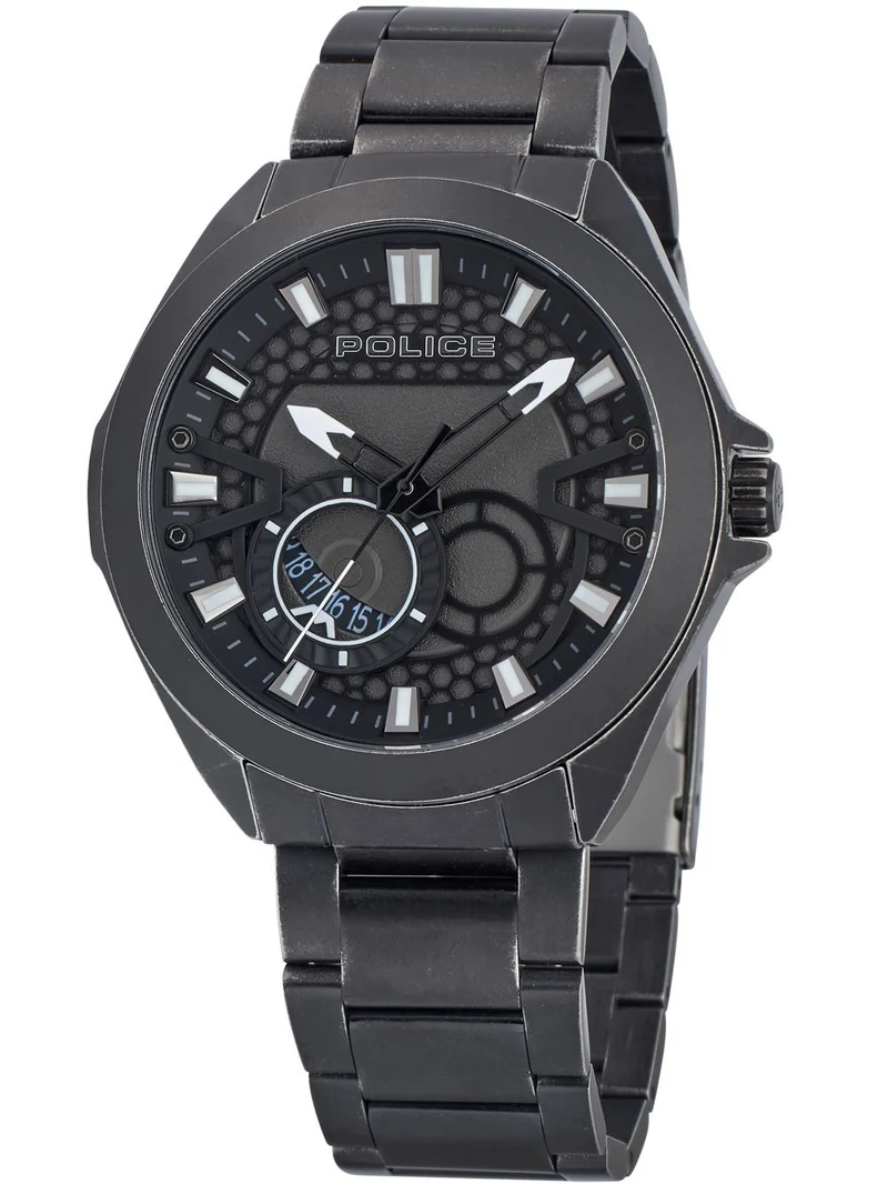 Police Ranger II PEWJH2110301 Herrenuhr Schwarz • Mineralglas • Quarzwerk