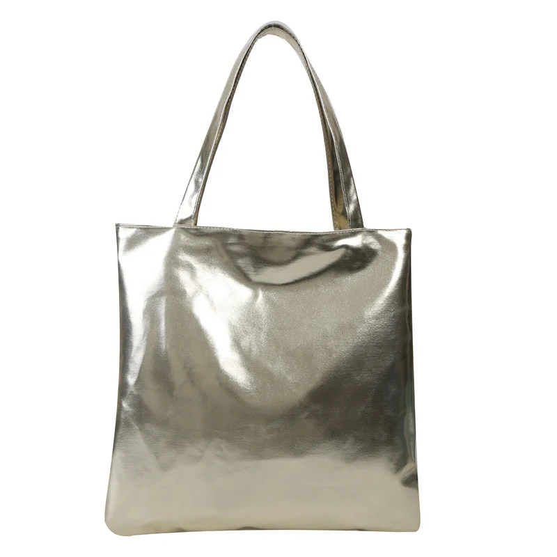 Glänzende Metallic Tasche