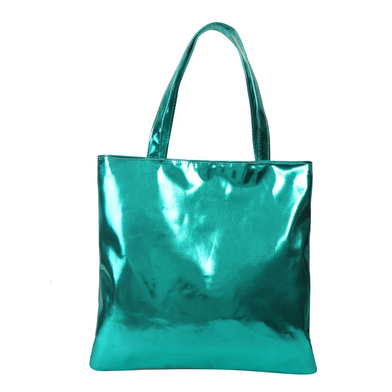 Glänzende Metallic Tasche