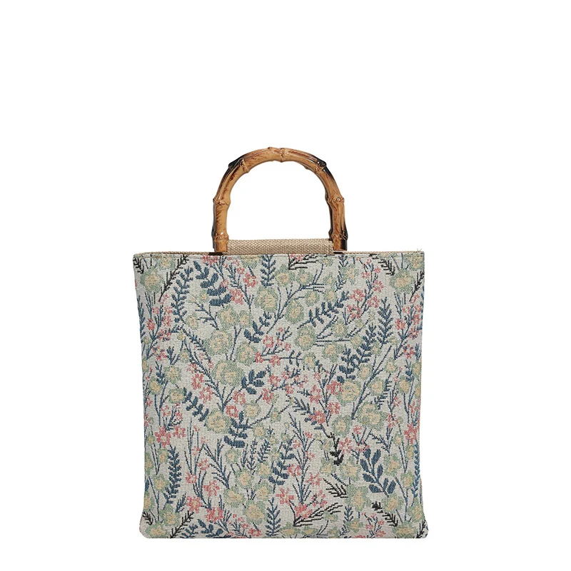 Blumenmuster Gourmet Tragetasche
