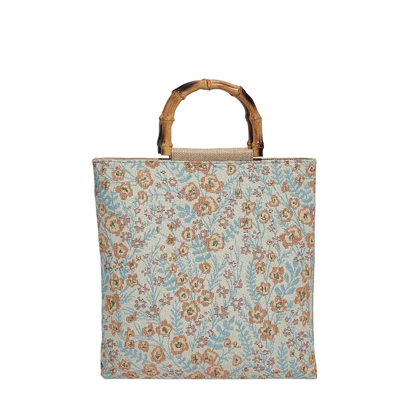 Blumenmuster Gourmet Tragetasche