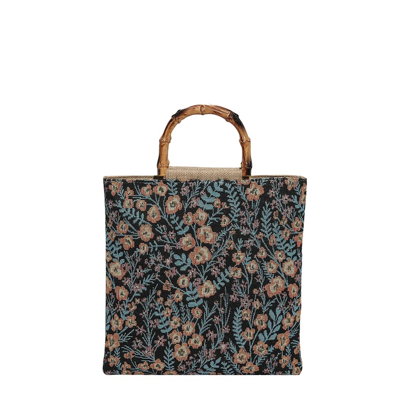 Blumenmuster Gourmet Tragetasche