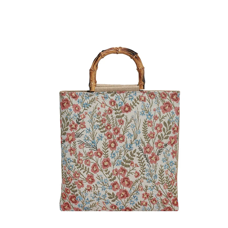Blumenmuster Gourmet Tragetasche