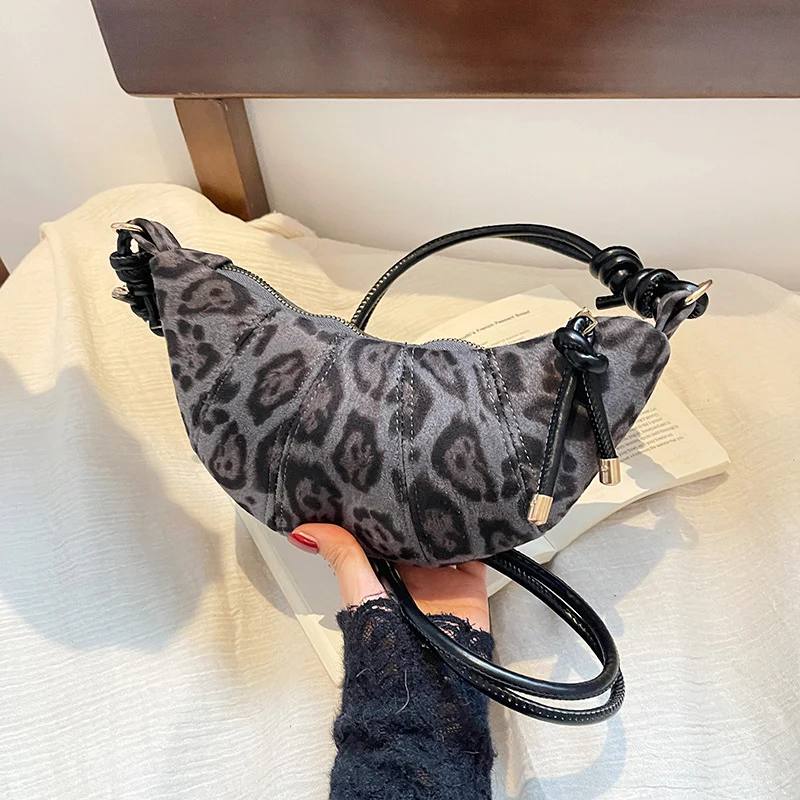 Modische Leopardenprint-Handtasche