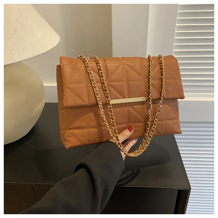 Elegante gesteppte Handtasche