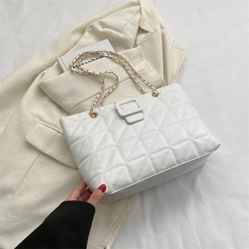 Elegante gesteppte Handtasche