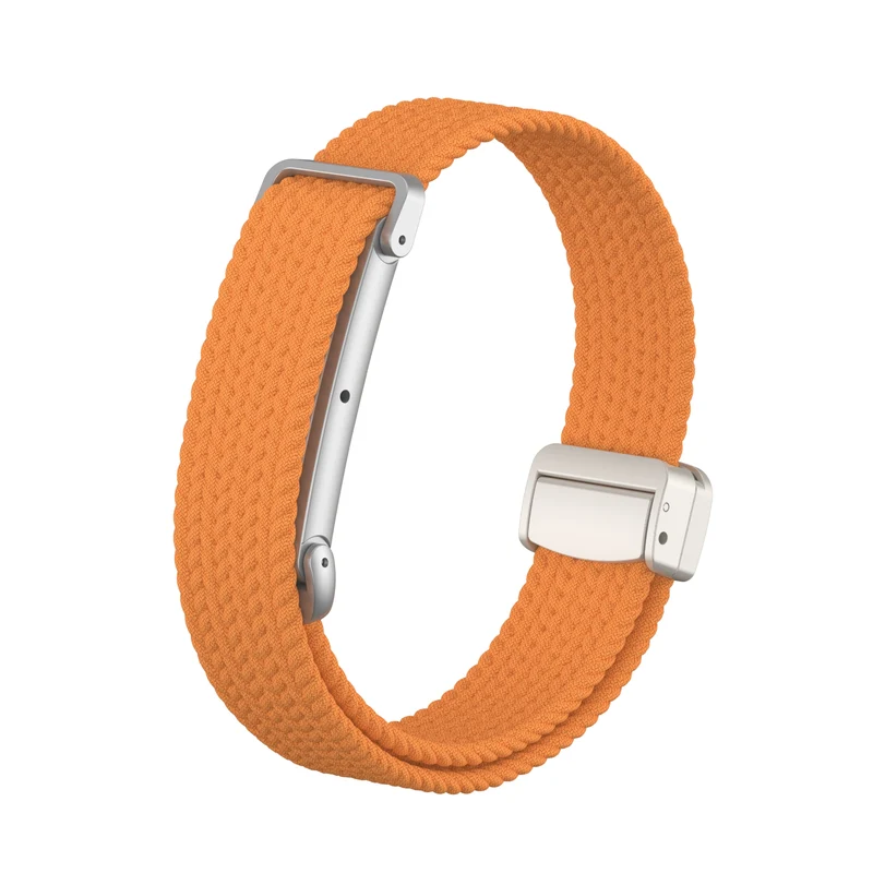 Fitbit Air Geflochtenes Armband mit D-Schnalle (Orange)
