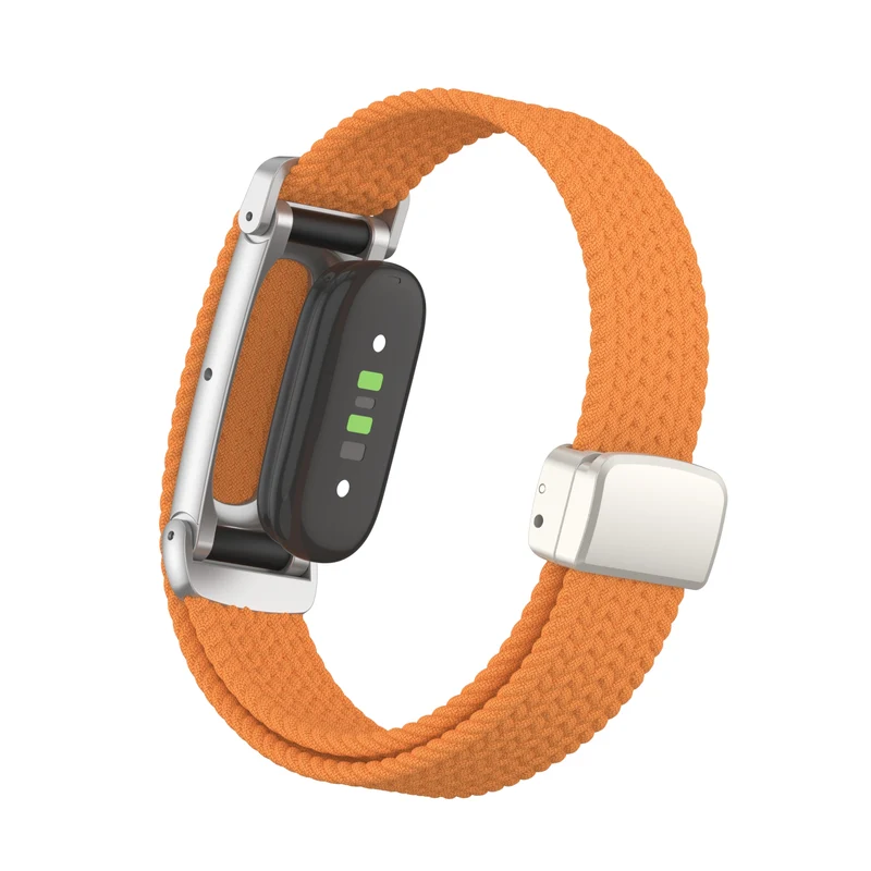 Fitbit Air Geflochtenes Armband mit D-Schnalle (Orange)