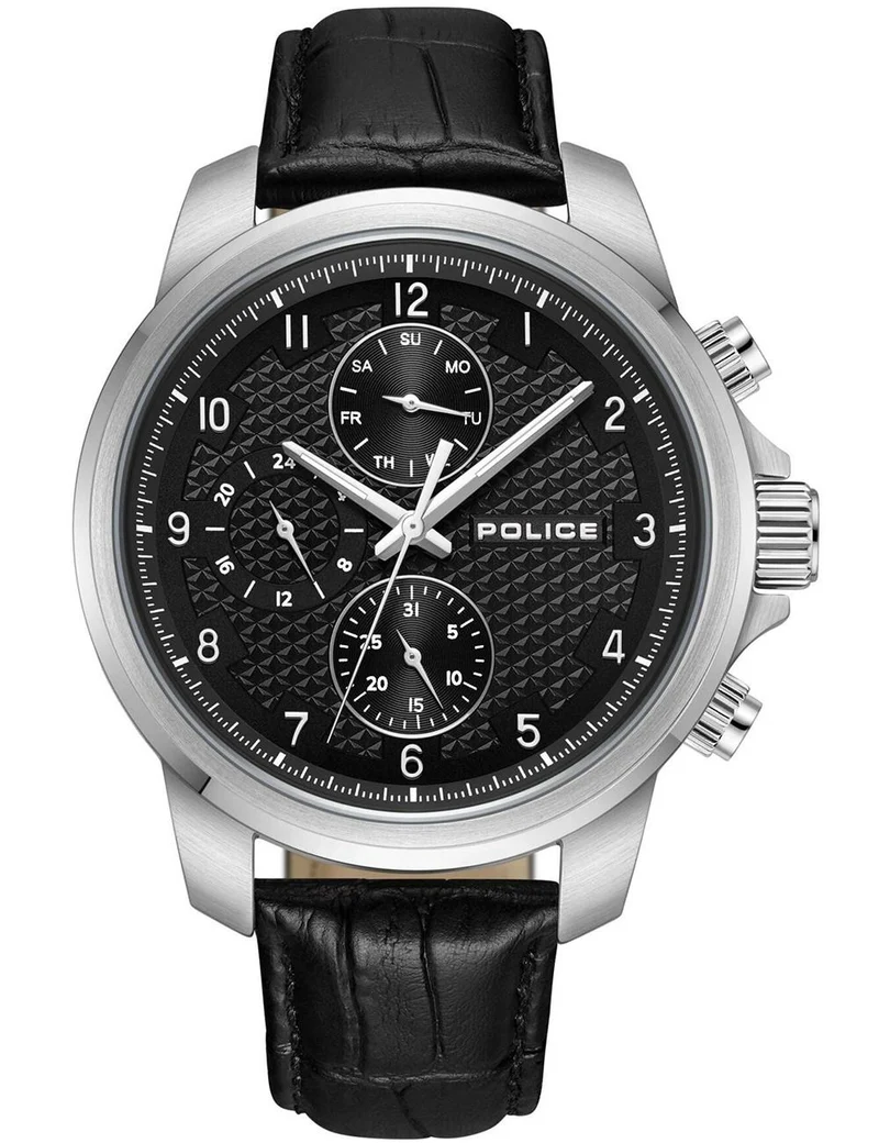 Police Mensor PEWJF0021503 Herrenuhr • 44 mm Gehäuse • 5 ATM Wasserdicht