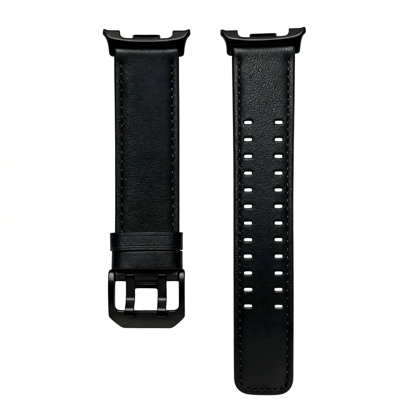 Samsung Galaxy Watch 8 Classic Doppelnadel-Lederarmband (Schwarz)