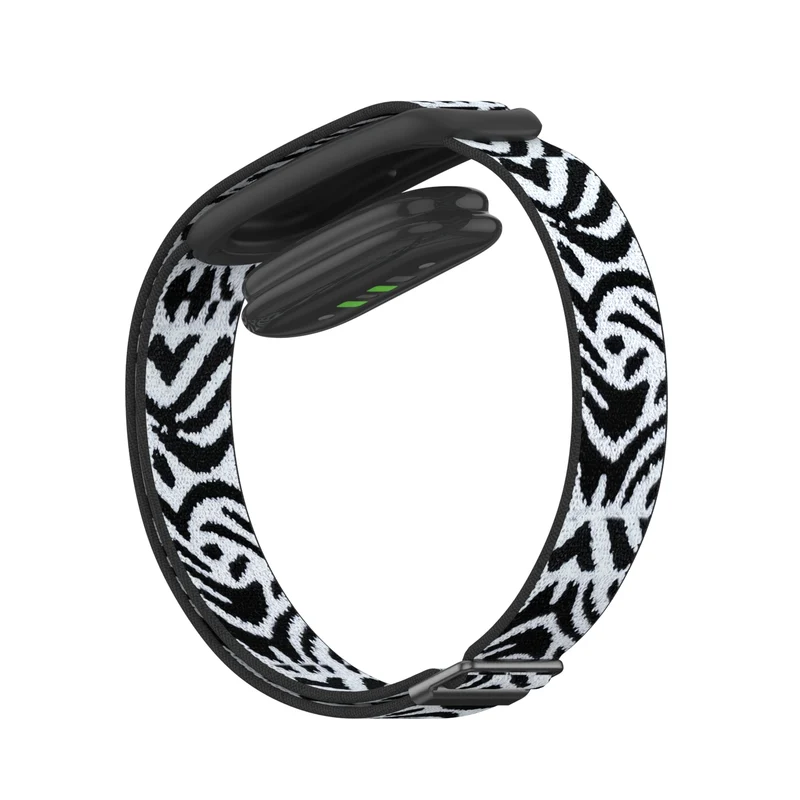 Fitbit Air Elastisches Armband (Weiß-Leopard)