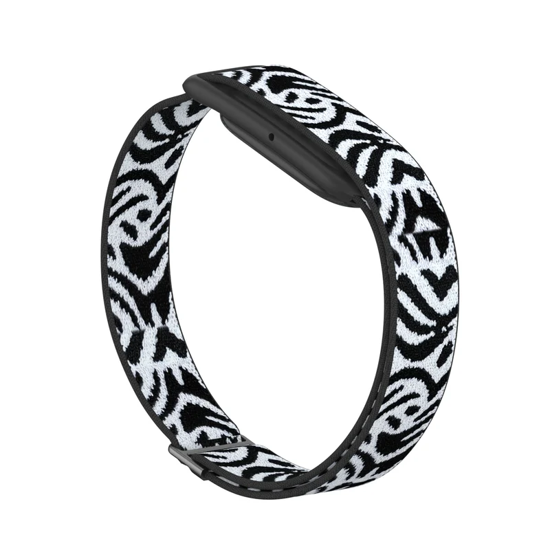 Fitbit Air Elastisches Armband (Weiß-Leopard)