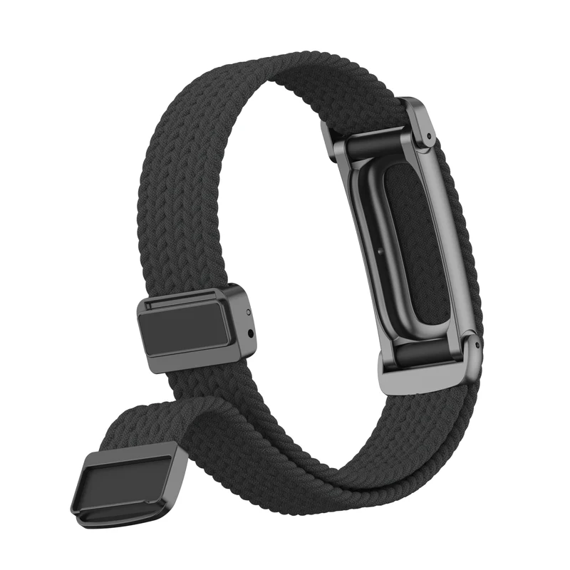 Fitbit Air Geflochtenes Armband mit D-Schnalle (Schwarz)