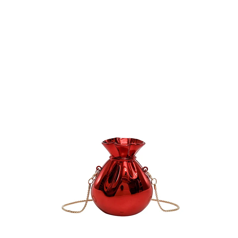 Elegante Metall-Abendtasche