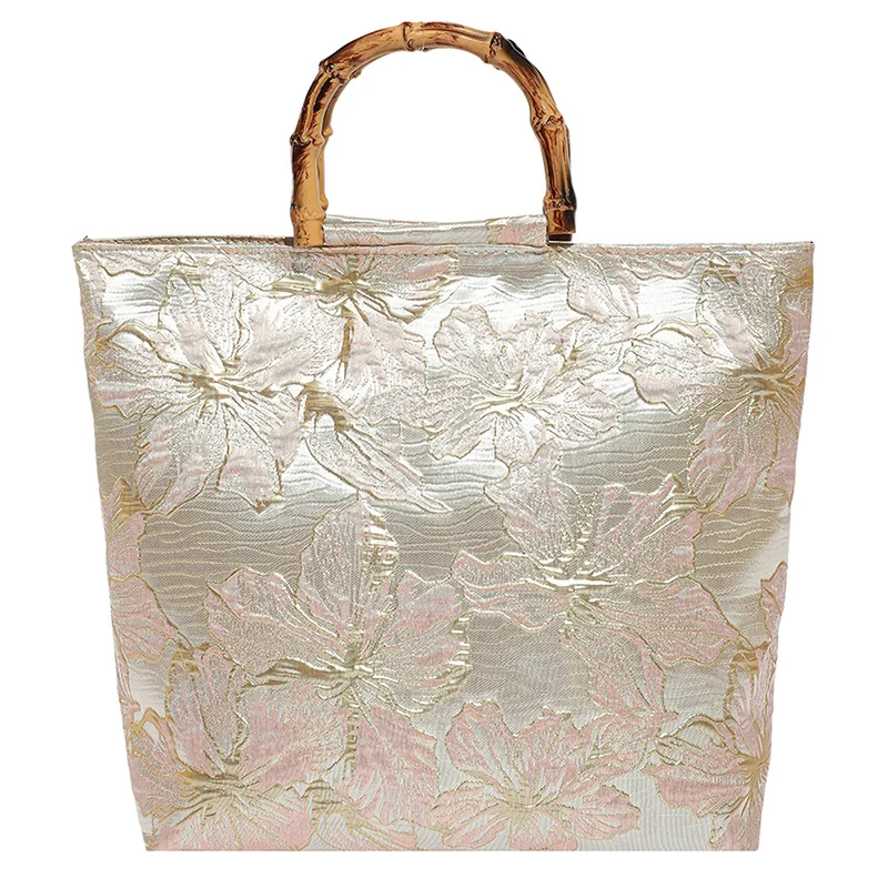 Elegante florale Tote Bag