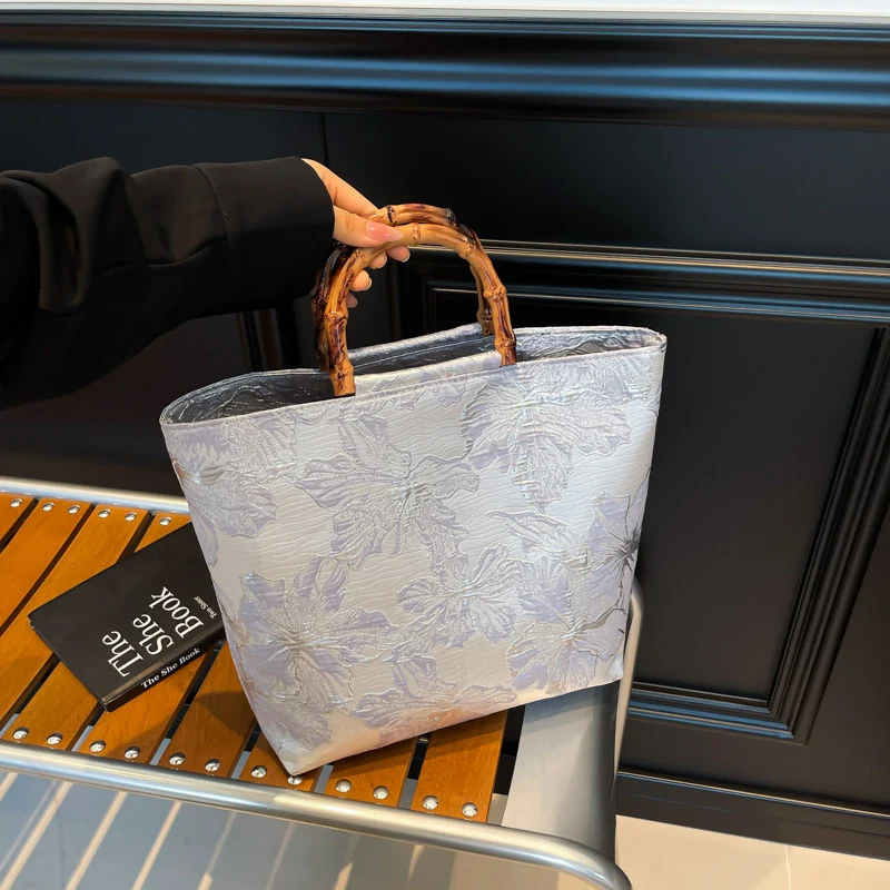 Elegante florale Tote Bag