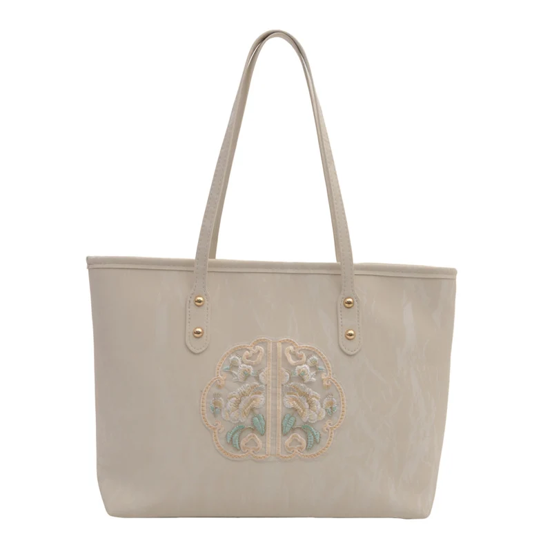 Elegante bestickte Tragetasche