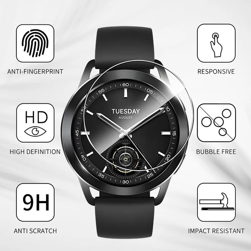 Xiaomi Watch S3 Glas HD Displayschutz