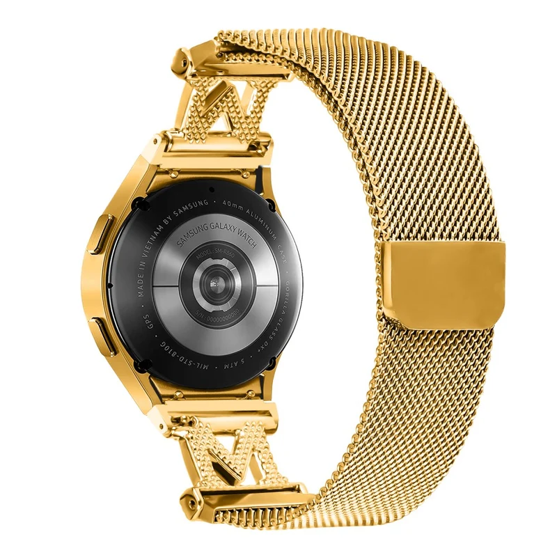 Stilvoll Samsung Smartwatch Metall Und Strass Universell Armband