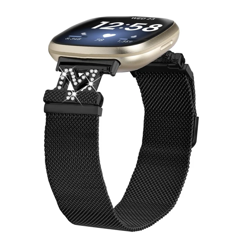 Super Sympathisch Fitbit Versa 4 / Fitbit Sense 2 Metall Universell Armband
