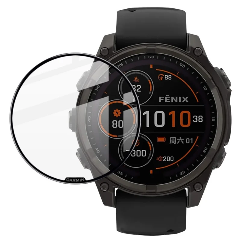 Garmin Fenix 8 Solar 47mm Silikon Displayschutz