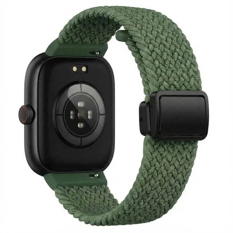 Redmi Watch 6 Lite Geflochtenes Armband mit D-Schnalle (Grün)