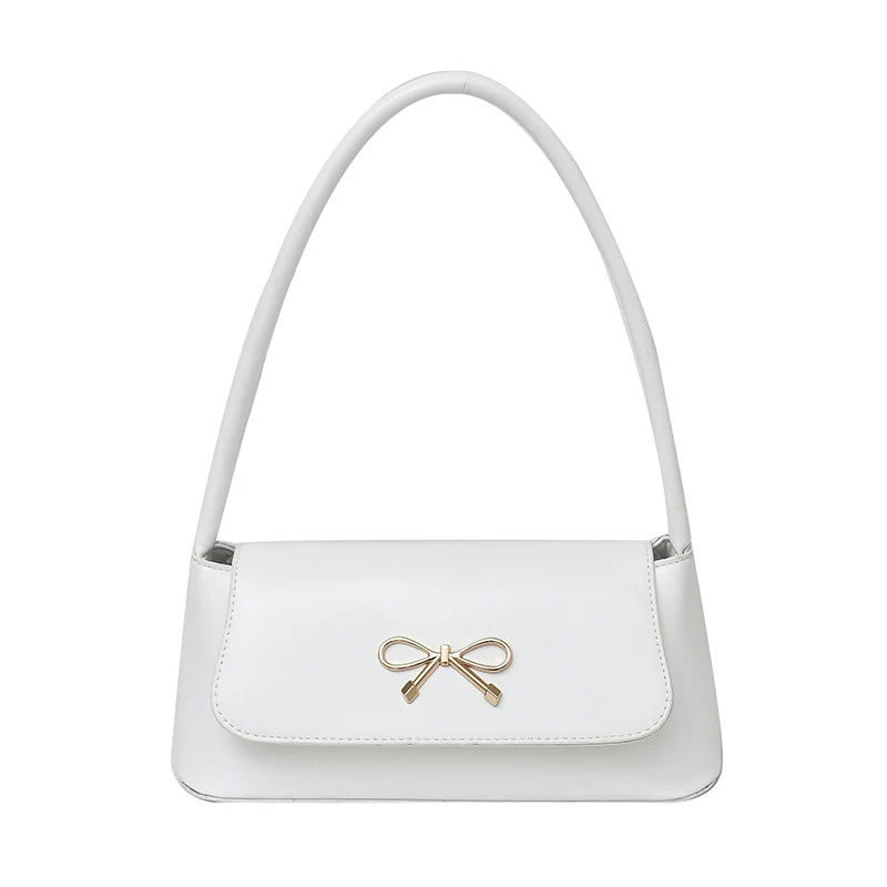 Elegante Bow-Detail Handheld Handtasche