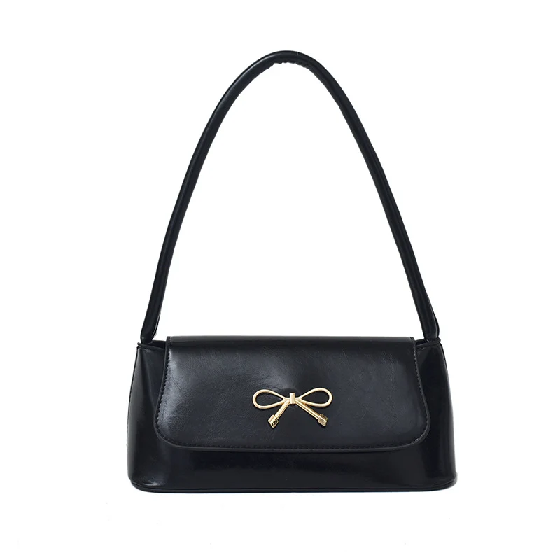 Elegante Bow-Detail Handheld Handtasche