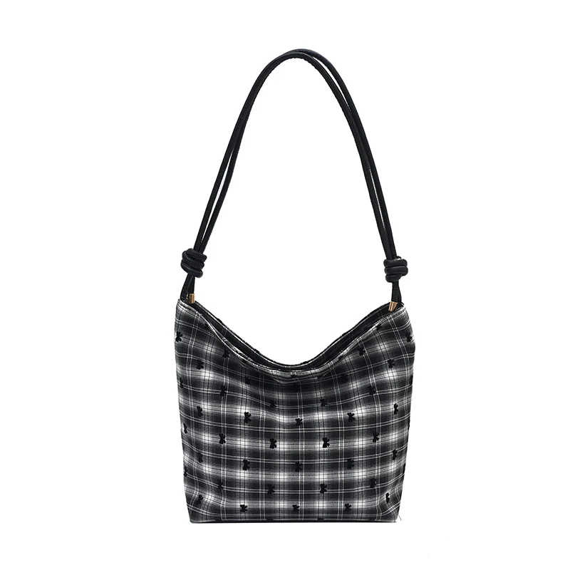 Punktmuster Hobo Tasche