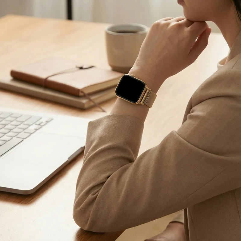 Redmi Watch 6 Lite Milanese Armband (Champagner Gold)