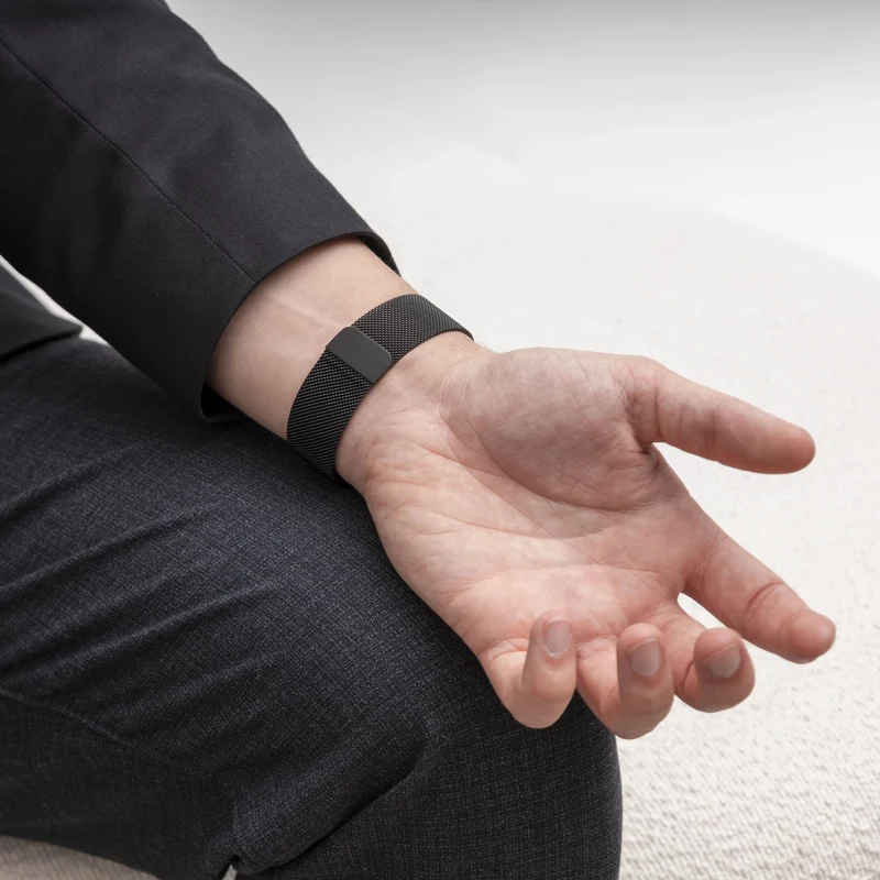 Xiaomi Smart Band 10 Pro Milanese Armband (Schwarz)