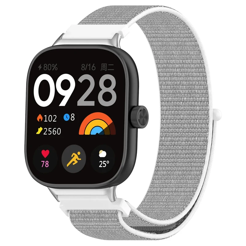 Redmi Watch 6 Lite Nylonarmband (Muschelweiß)