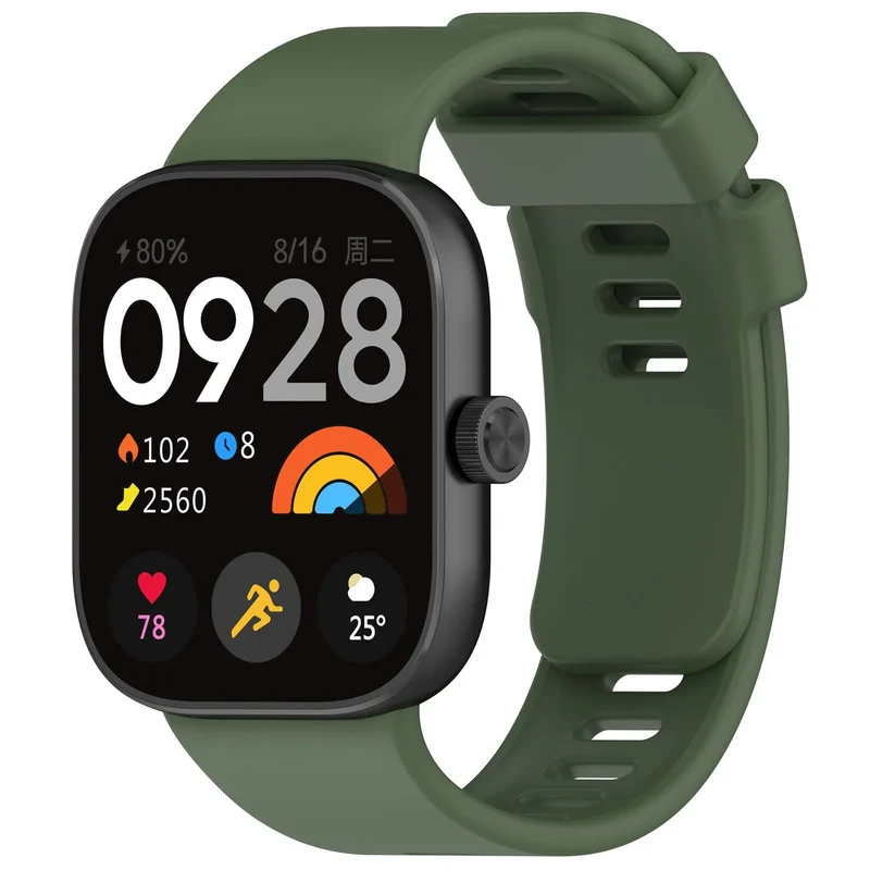 Xiaomi Smart Band 10 Pro Silikonarmband (Dunkelgrün)