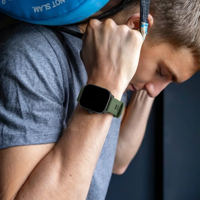 Xiaomi Smart Band 10 Pro Silikonarmband (Dunkelgrün)
