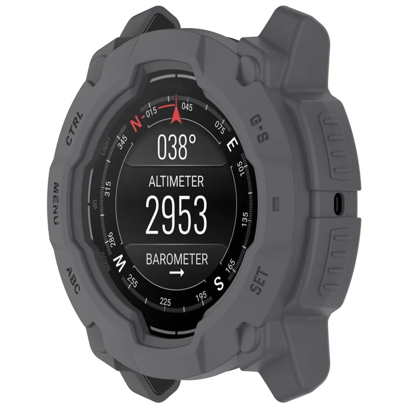 Garmin Instinct 3 50mm / Garmin Instinct 3 Solar 50mm Schützende Silikon Universell Bumper