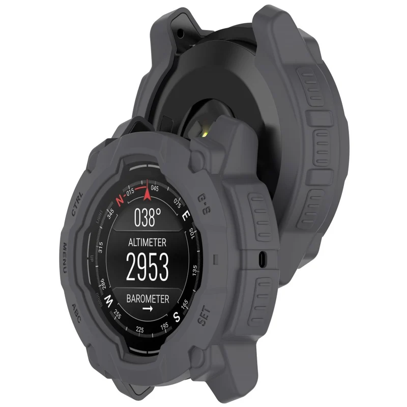 Garmin Instinct 3 50mm / Garmin Instinct 3 Solar 50mm Schützende Silikon Universell Bumper