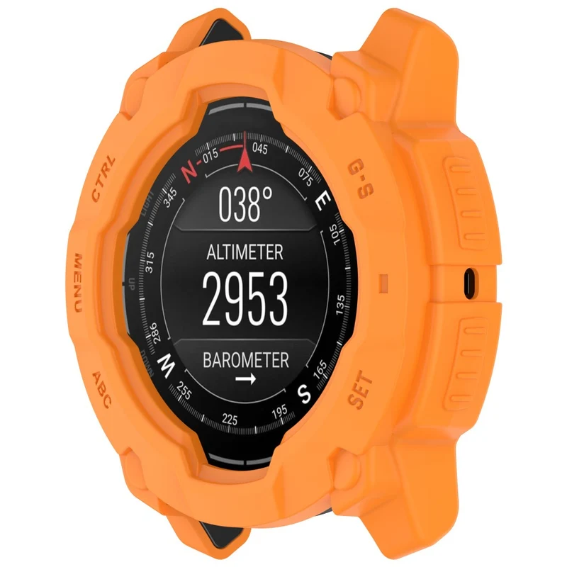 Garmin Instinct 3 45mm / Garmin Instinct 3 Solar 45mm Schützende Silikon Universell Bumper